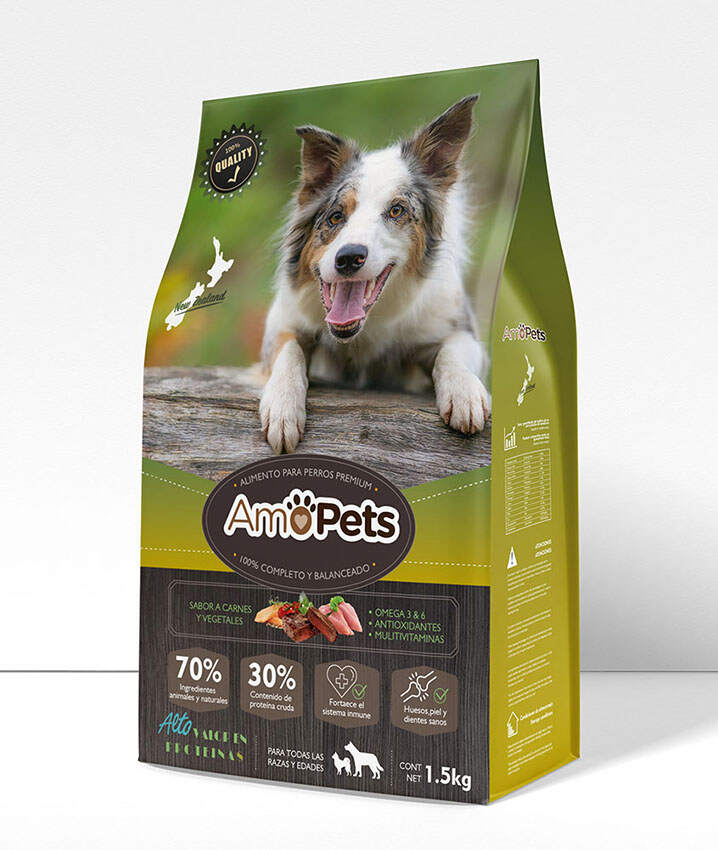 Dog food MOQ 5 TON Amoptes Pet Food